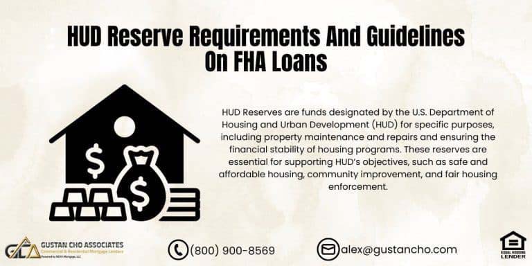 HUD Reserve Requirements