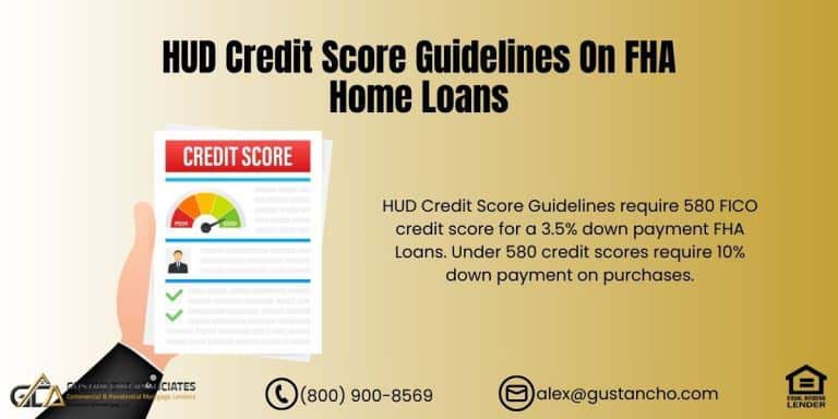 HUD Credit Score Guidelines