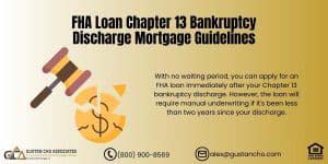 FHA Loan Chapter 13 Bankruptcy Discharge