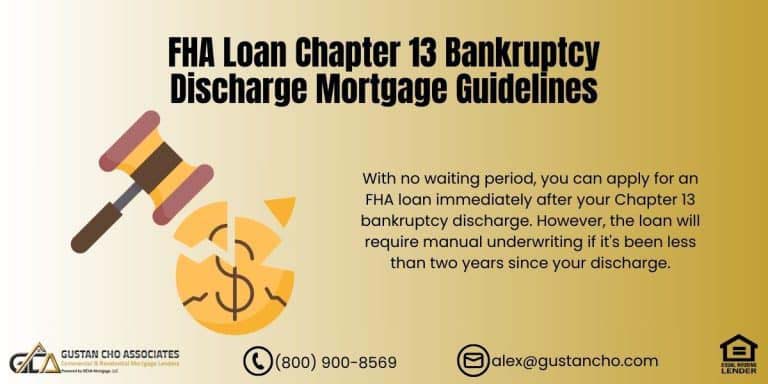 FHA Loan Chapter 13 Bankruptcy Discharge