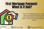 First Mortgage Payment