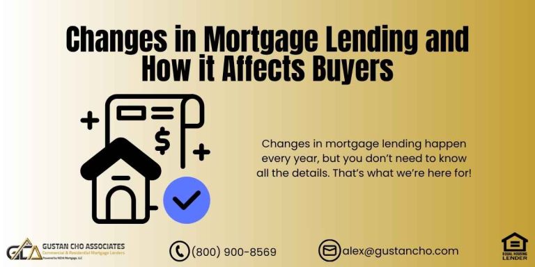 Changes in Mortgage Lending