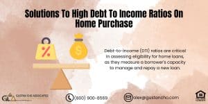 Solutions To High Debt To Income Ratios