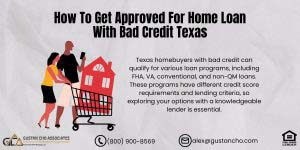 Home Loan With Bad Credit Texas