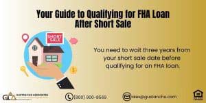 Qualifying For FHA Loan After Short Sale