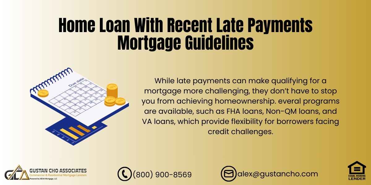 Home Loan with Recent Late Payments