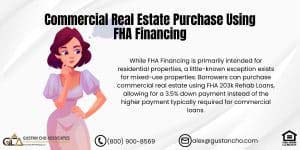 Commercial Real Estate Purchase Using FHA Financing