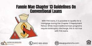 Fannie Mae Chapter 13 Guidelines