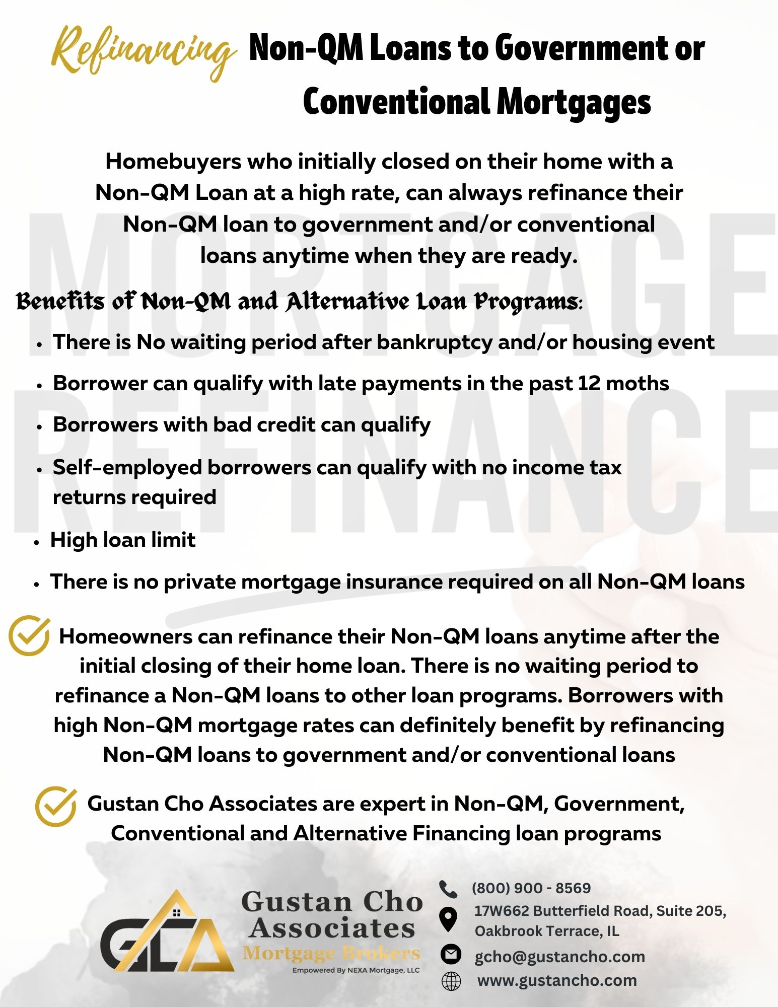 Refinancing Non-QM Loans