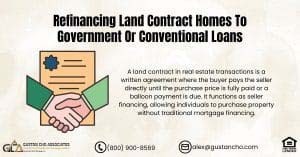 Refinancing Land Contract Homes