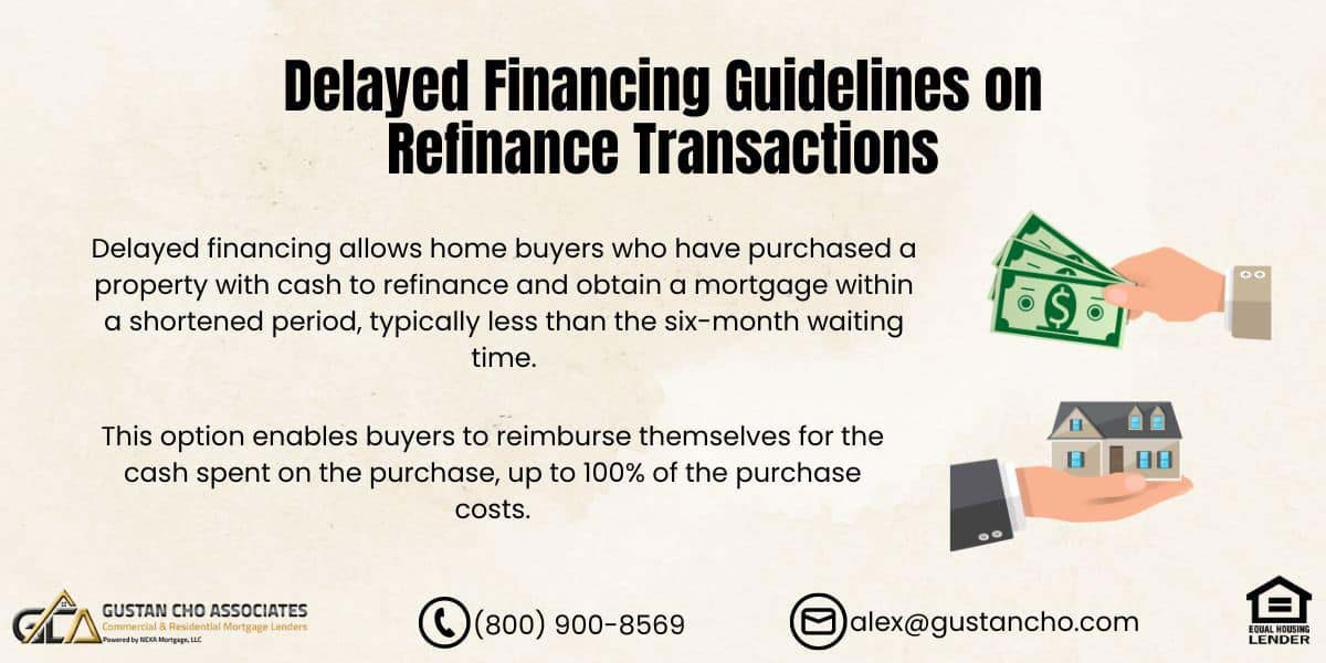 Delayed Financing Guidelines