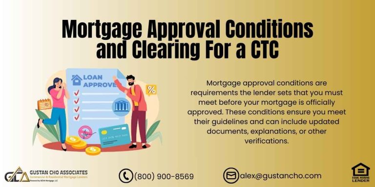 Mortgage Approval Conditions