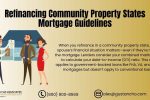 Refinancing Community Property States