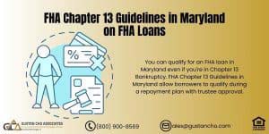 FHA Chapter 13 Guidelines in Maryland