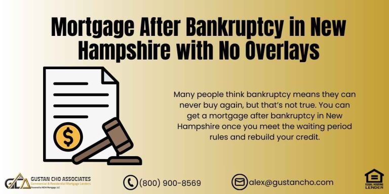 Mortgage After Bankruptcy in New Hampshire