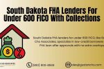 SOuth Dakota FHA Lenders for Under 600 FICO