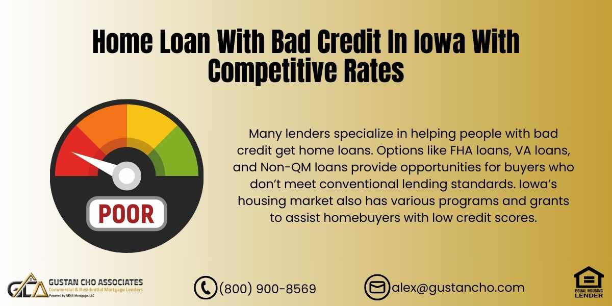 Home Loan with Bad Credit in Iowa