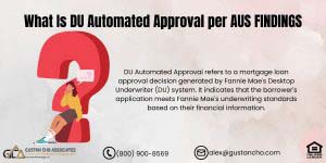 What is a DU Automated Approval