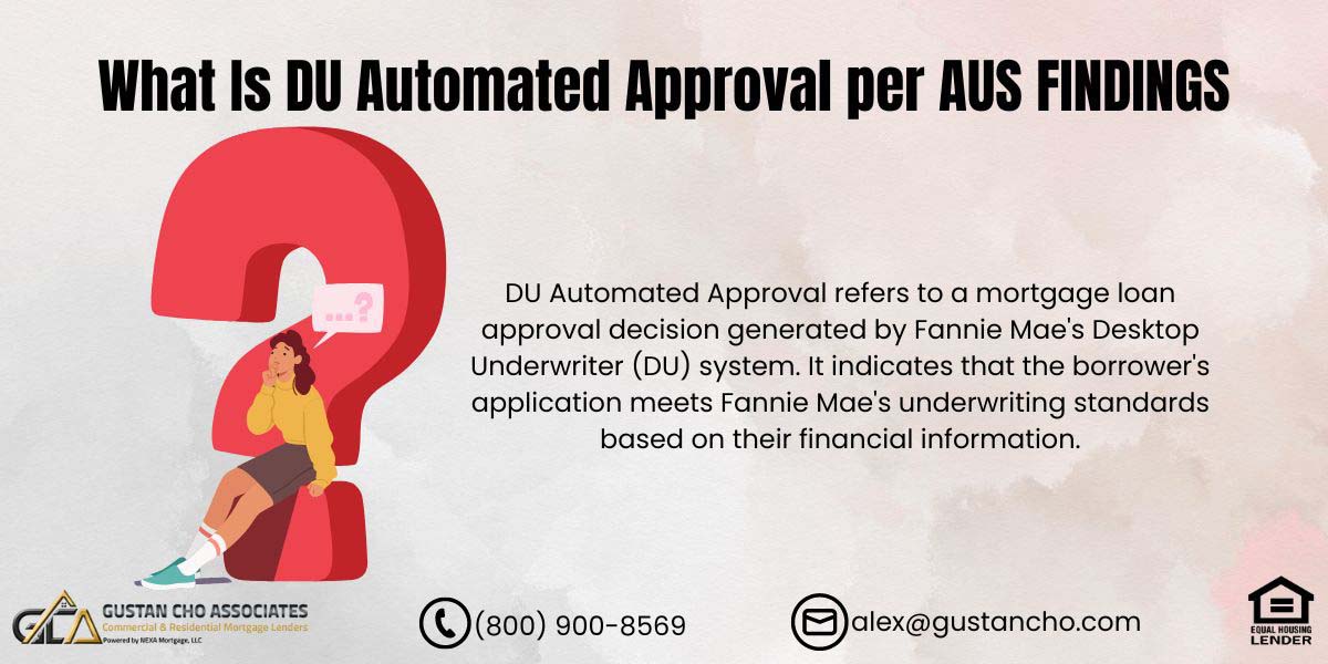 What is a DU Automated Approval