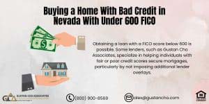 Buying a Home With Bad Credit in Nevada