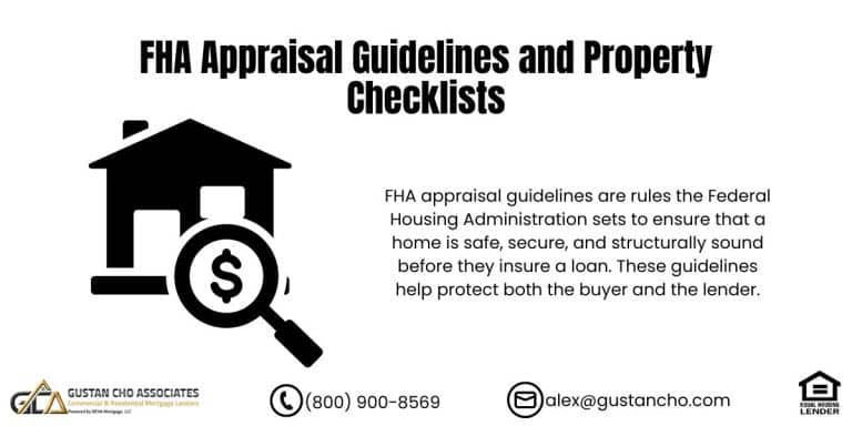 FHA Appraisal Guidelines