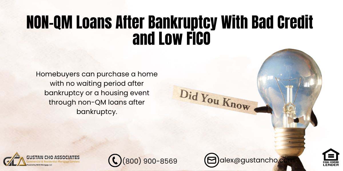 NON-QM Loans After Bankruptcy