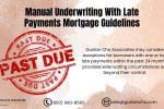 Manual Underwriting With Late Payments Mortgage Guidelines