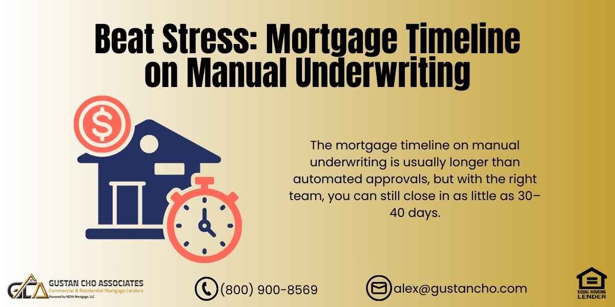 Mortgage Timeline on Manual Underwriting