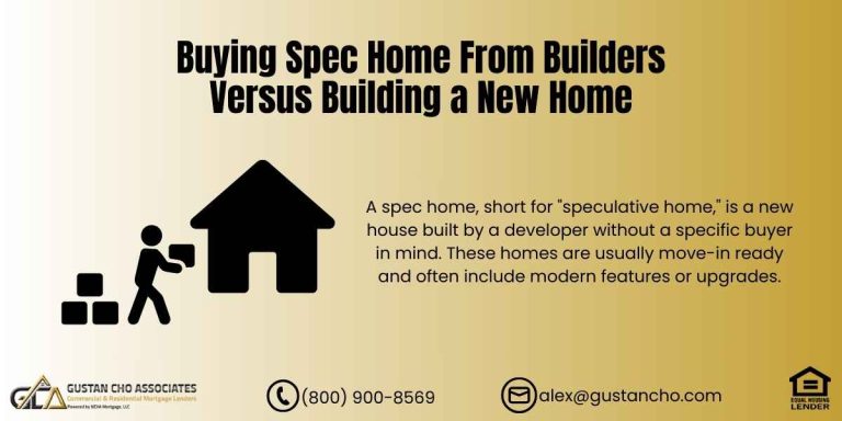 Buying Spec Home