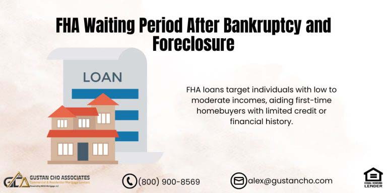 FHA Waiting Period After Bankruptcy and Foreclosure