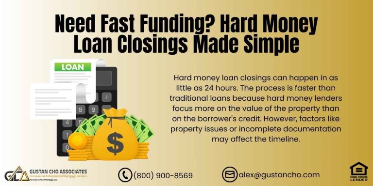 Hard Money Loan Closings