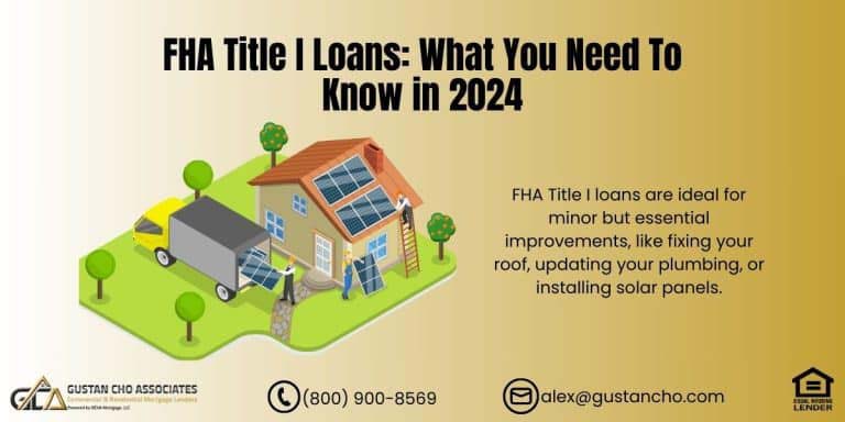 FHA Title I Loans