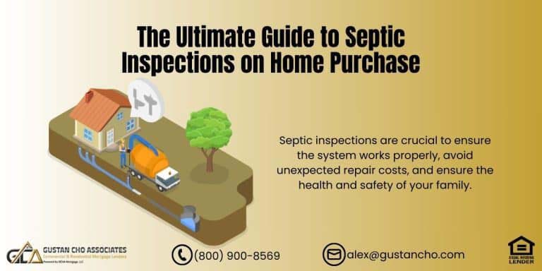 Septic Inspections on Home Purchase