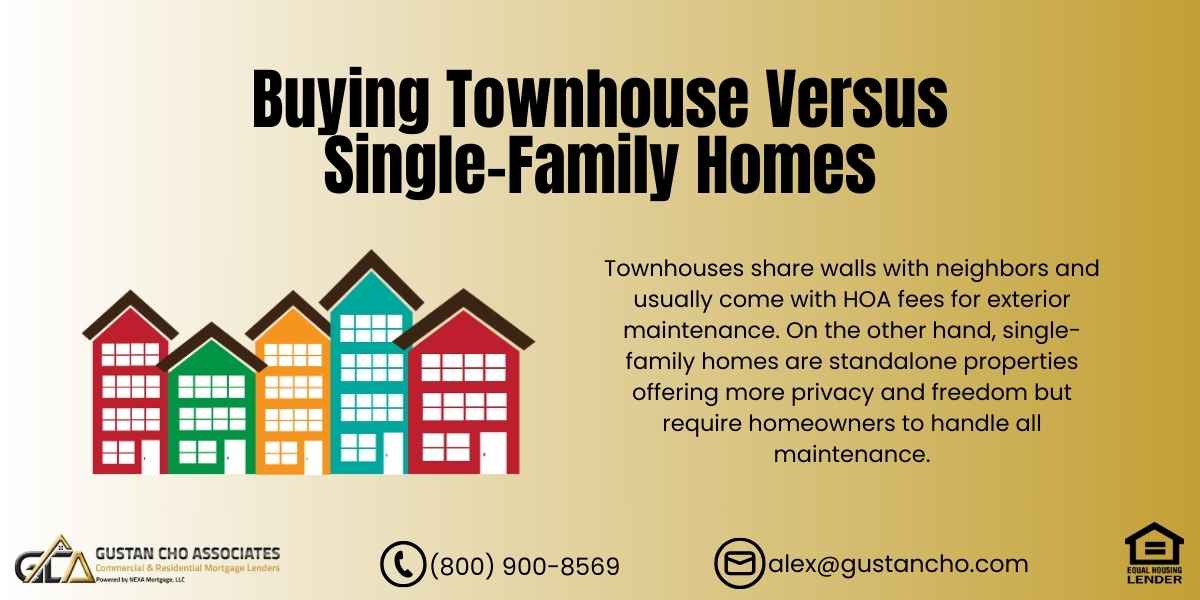 Buying Townhouse Versus Single-Family Homes