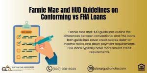 Fannie Mae and HUD Guidelines