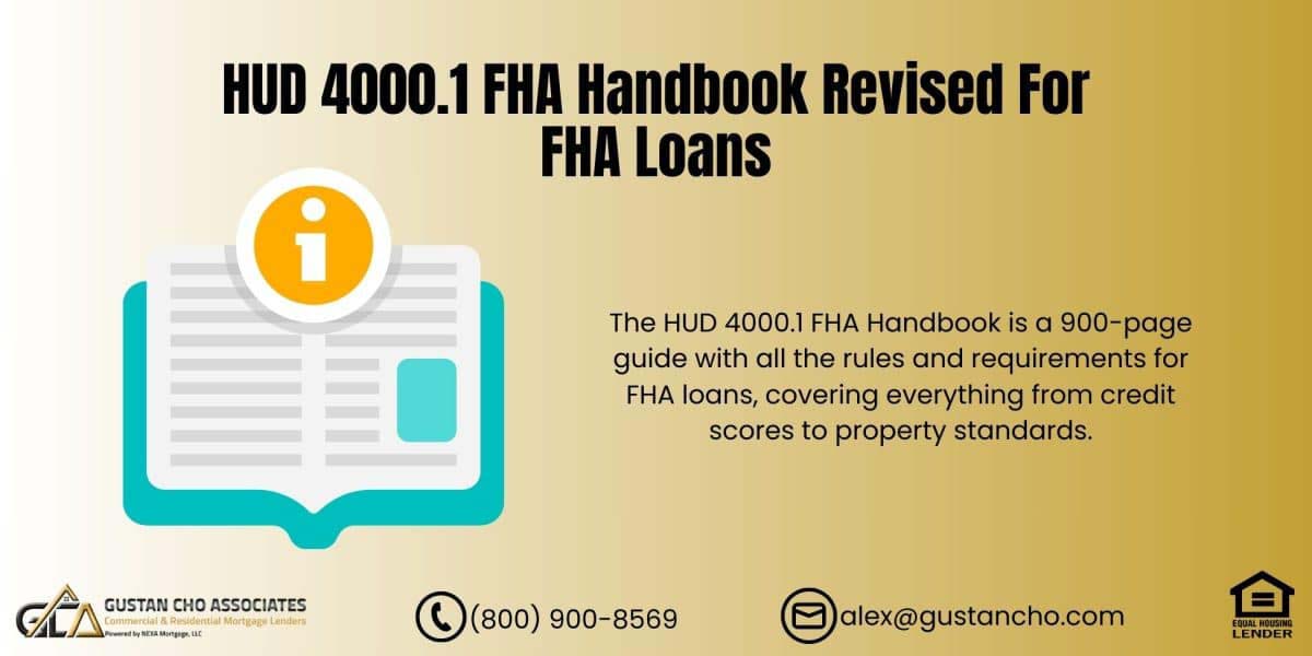 HUD 4000.1 FHA Handbook