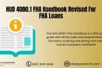 HUD 4000.1 FHA Handbook