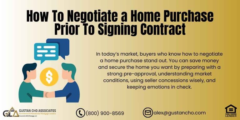 How to Negotiate a Home Purchase