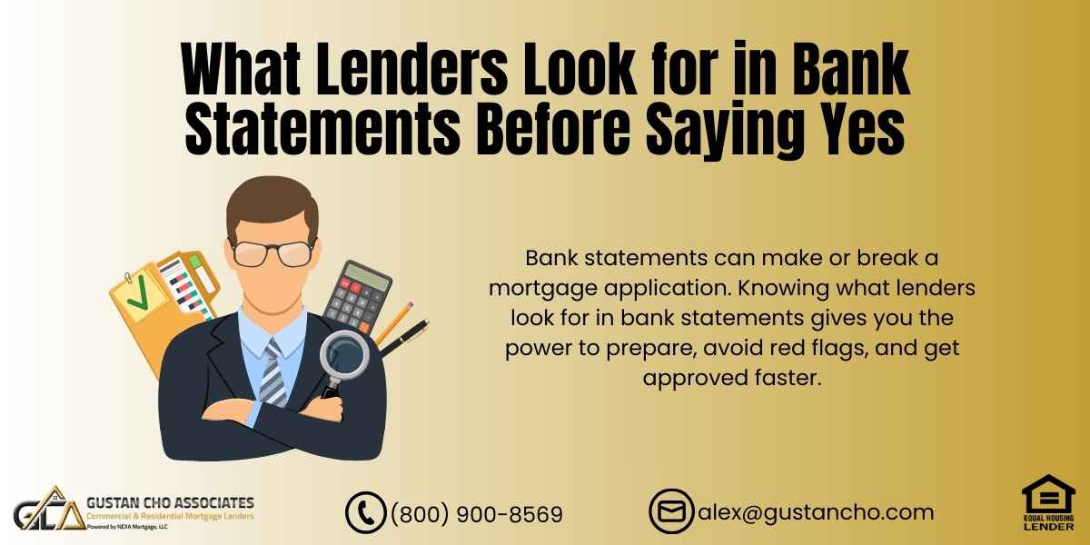 What Lenders Look for in Bank Statements