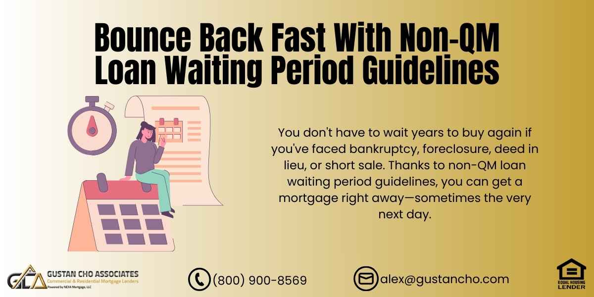 Non-QM Loan Waiting Period Guidelines