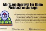Mortgage Approval For Home Purchase on Acreage