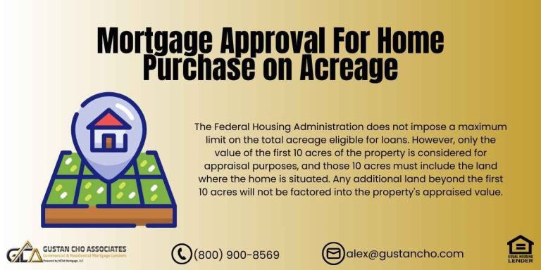 Mortgage Approval For Home Purchase on Acreage