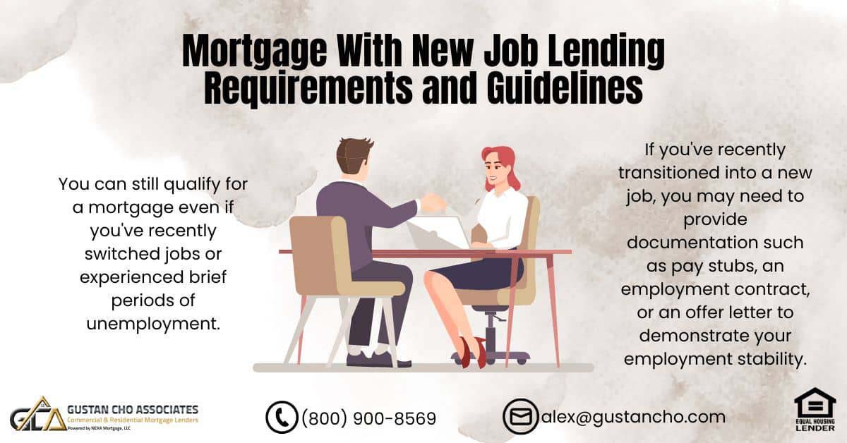 Mortgage With New Job