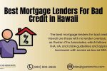 Best Mortgage Lenders for Bad Credit in Hawaii