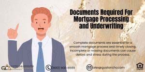 Documents Required For Mortgage