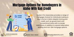 Mortgage Options For Homebuyers in Idaho