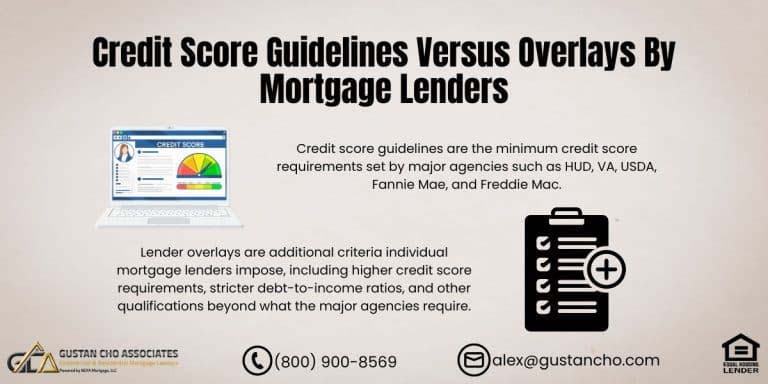 Credit Score Guidelines versus Overlays