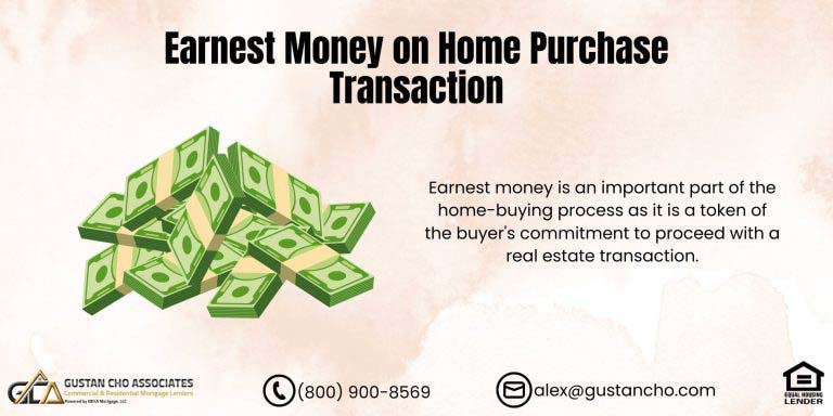 Earnest Money On Home Purchase