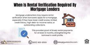 When Is Rental Verification Required