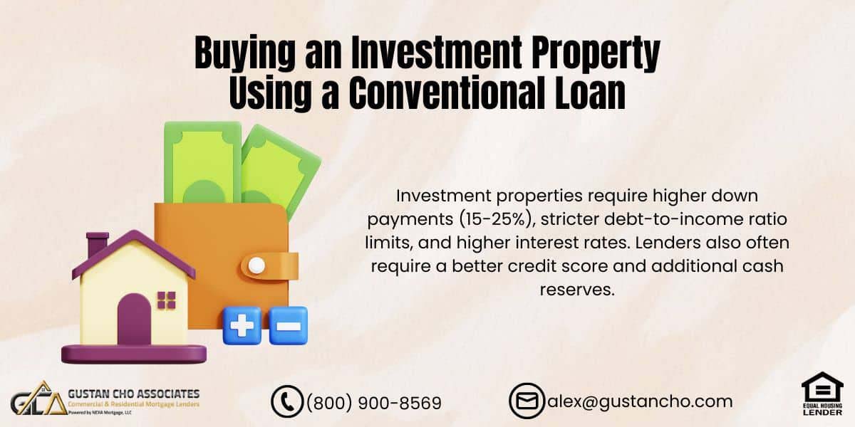 Investment Property Using a Conventional Loan